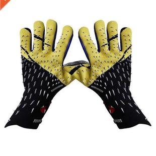 Size 8-10 Latex Soccer Goalkeeper Gloves Professional