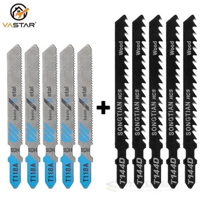 10Pcs/5Pcs Lengthen Jig Saw Blade Hcs HSS Ground Teeth Strai