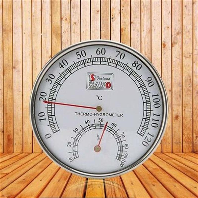 Barometer Hygrometer Thermometer Stainless Steel