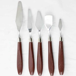 5Pcs/set Artist Painting Palette Knife Spatula Paint Art For