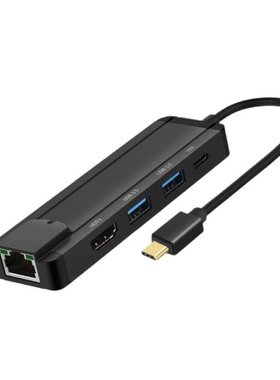 3.0 Hub 1 to 5 USB-C Multiport Adapter with 4K HDMI-compatib