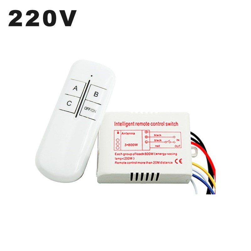 220V Wireless Intelligent Digital Remote Control Switch Smar