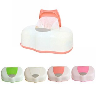 Plastic Wet Tissue Box Tissue Case Baby Wipes Press Pop-up D
