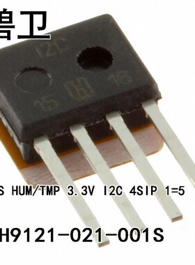 HIH9121-021-001S SENS HUM/TMP 3.3V I2C 4SIP 1=5