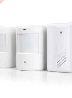 2 Zender 1 Ontvangers Deurbel Set Infrarood Senser Batterij