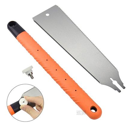 3-edge Teeth Hand Saw Pull Razor Saw Medium Crosscut Saw For
