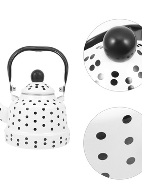 Enamel Water Kettle Wave Point Pattern Water Boiling Kettle