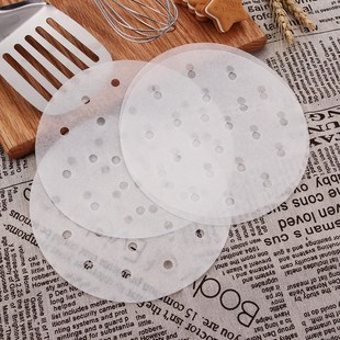 50pcs Bamboo Basket Steamer Paper Kitchen Cooking Bamboo Ste