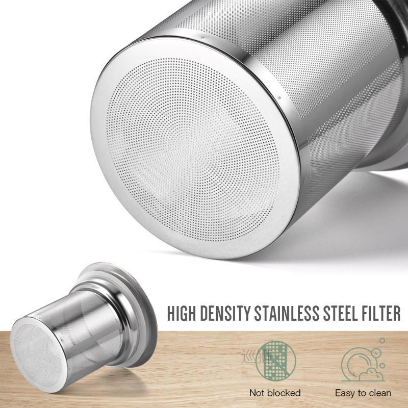 800ml Ice Drip Coffee Pot Coffee Maker Filter Glass Percolat