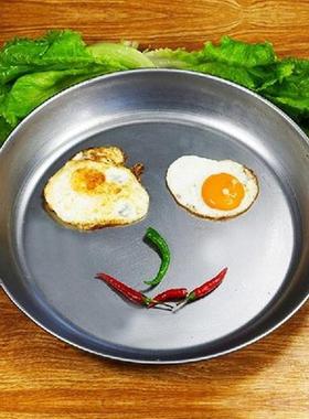 Frying pan Pancake wok pan Uncoated pan Hand grasping cake