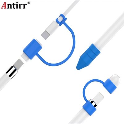 New Soft Silicone For Apple Pencil Cap Holder Case Cable Ad