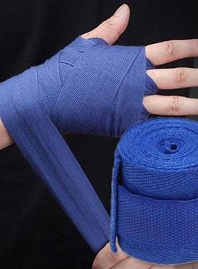 2pcs 2.5m Sports Cotton Kick Boxing Bandage Sanda MMA Wrist