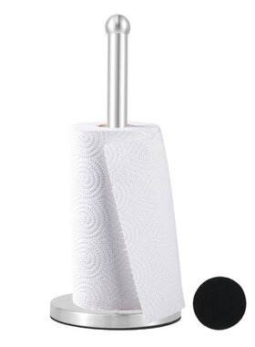 Kitchen Tissue Holder Stainless Steel Roll Paper Towel Rack