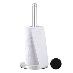 Kitchen Tissue Holder Stainless Steel Roll Paper Towel Rack