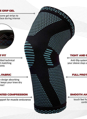 itnes GeaFr Kneepad Running Knee Bsroace HJ016Pads Supprt 1p