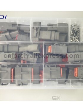 202pcs Deutsch DTM Waterproof Wire Connector Kit DTM06-2/3/4