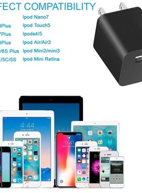5V 1A USB Charger for IPhone X 8 7 IPad Fast Wall Charger US