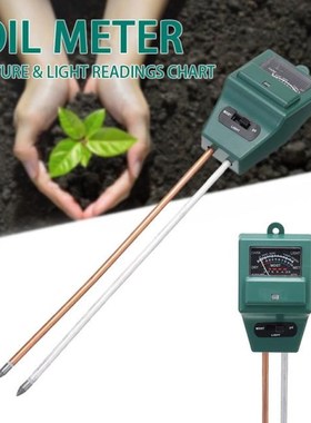 3in1 Soil Water Moisture PH Meter Acidity Humidity Sunlight