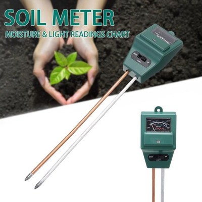 3in1 Soil Water Moisture PH Meter Acidity Humidity Sunlight