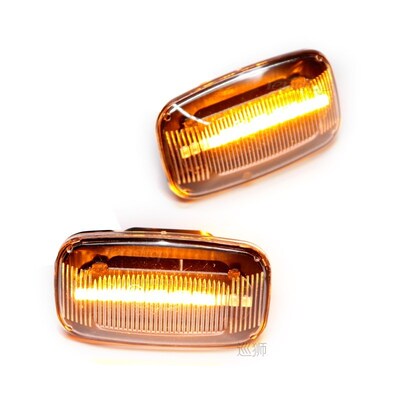 Dynamic LED Flowing Water Turn Signal Lights Blinker Indicat