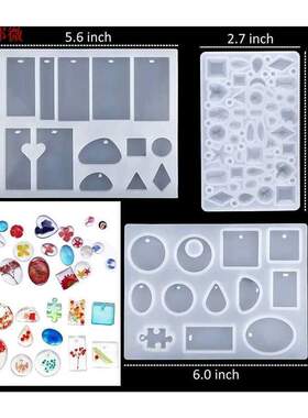 Moules de moulage en résine 83 pièces/ensemble