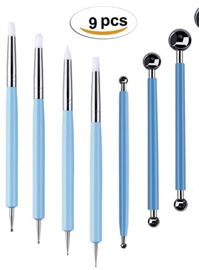 Polymer Modeling Clay Sculpting Tools Dotting Pen  Stylus, P