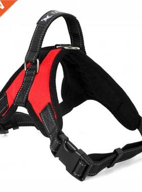 Dog Soft Adjustable Harness Pet Large Dog Walk Out Harness V