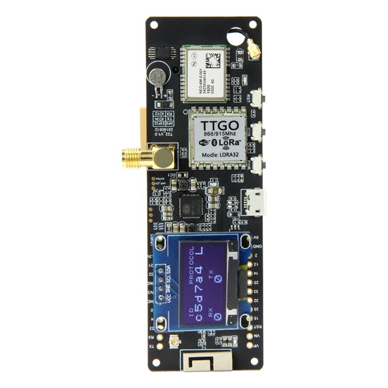 LILYGO? TTGO  T-Beam V1.1 ESP32 433/868/915/923Mhz WiFi Blu