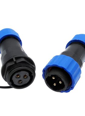 SP20 straight waterproof connector 1/2/3/4/5/6/7/8/9/10/12/1