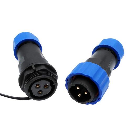 SP20 straight waterproof connector 1/2/3/4/5/6/7/8/9/10/12/1