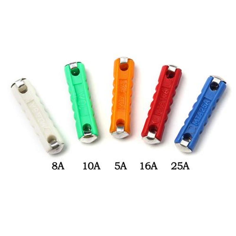 200PCS 5-30A Automotive European Fuse Dia 6mm Continental Ca