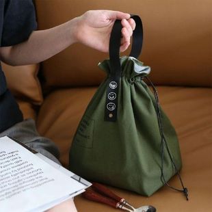 Thick Bento Bag Handbag Lunch Easy Useful Hanging