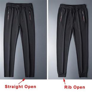 Summer Breathable Mesh Black Sweatpants Men Joggers Sportswe