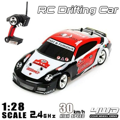 Wltoys K969 1/28 2.4G 4WD 30km / h high speed RC drift car