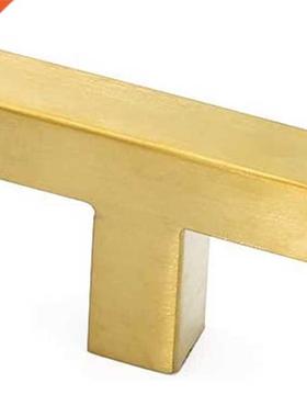 20 Pcs Cabinet Knobs Single Hole Brushed Brass Drawer Knobs