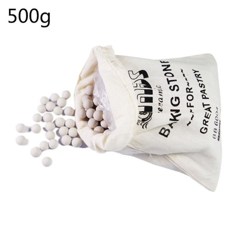 2022 New 500g Cordierite Pie Baking Beans Beads Press Stone