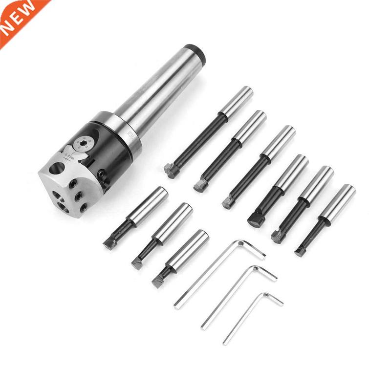 MT4-M16 Arbor Adapter Taper Shank F1-12 50mm Boring Head 9pc