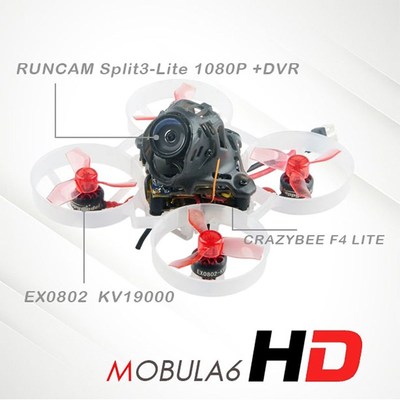 Happymodel Mobula6 HD 1S 65mm Brushless Quadcopter BWhoop Mo