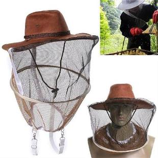 1pc Beekeeping Camouflage Hat Mosquito Bee Insect Net Veil