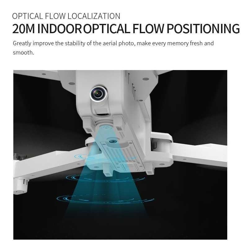 Visuo Xs818 Zen Mini GPS Drone with Wifi FPV  4K HD Dual Cam
