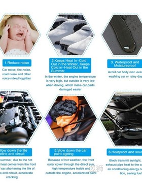 UXCELL 8Sizes Studio Sound Acoustic Absorption Car Heatproof