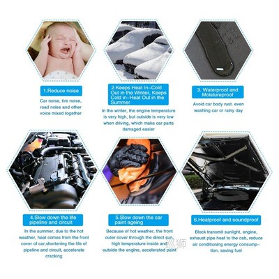 UXCELL 8Sizes Studio Sound Acoustic Absorption Car Heatproof