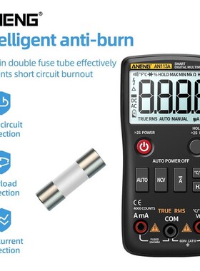 AN113A Digital Multimeter True RMS with Temperature Tester 4