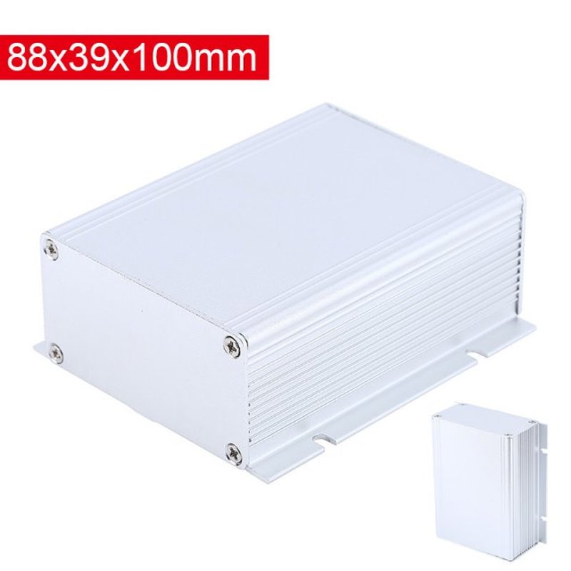 88mmx39mmx100mm Extruded Aluminum Enclosure Electronic Power