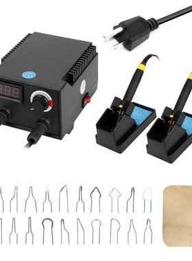 100W Multifunctional Digital Wood Burner Pyrography Pen Burn