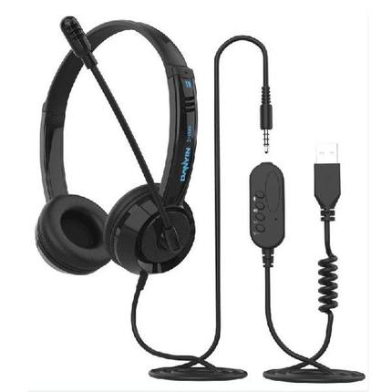 BH109 USB 3.5 Earphones Handsfree Headphones Headset Noise