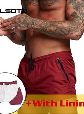 2021 New Summer Swimwear Men Swimsuit Swimming Trunks Short