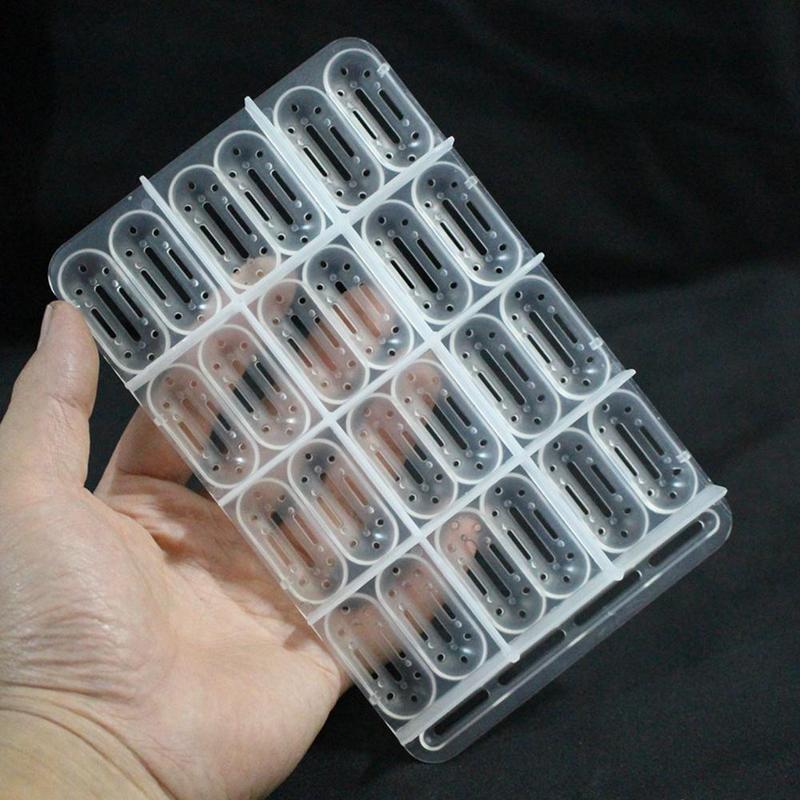 24 Grid Reptile Egg Incubation Tray for Tortoise Lizard