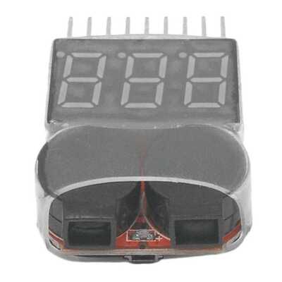 3.7-30V 1-8S Low Voltage Buzzer Alarm Indicator Checker 2 in