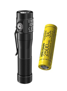 EC30 Tactical Flashlight CREE XHP35 HD max 1800 lumen beam t